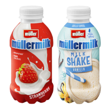Müllermilk drink of milkshake
